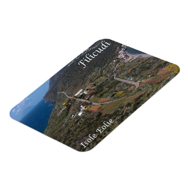 Magnet Flexible Italie - Îles Éoliennes - Filicudi - (Côté Gauche)