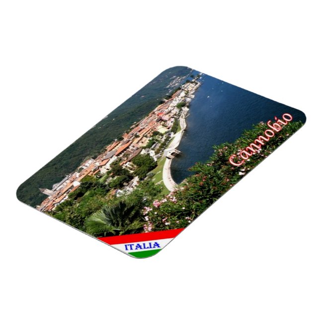 Magnet Flexible Italie - Lac Majeur - Cannobio - (Côté Gauche)