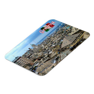 Magnet Flexible Italie - Ligurie - Gênes - Centre-ville -