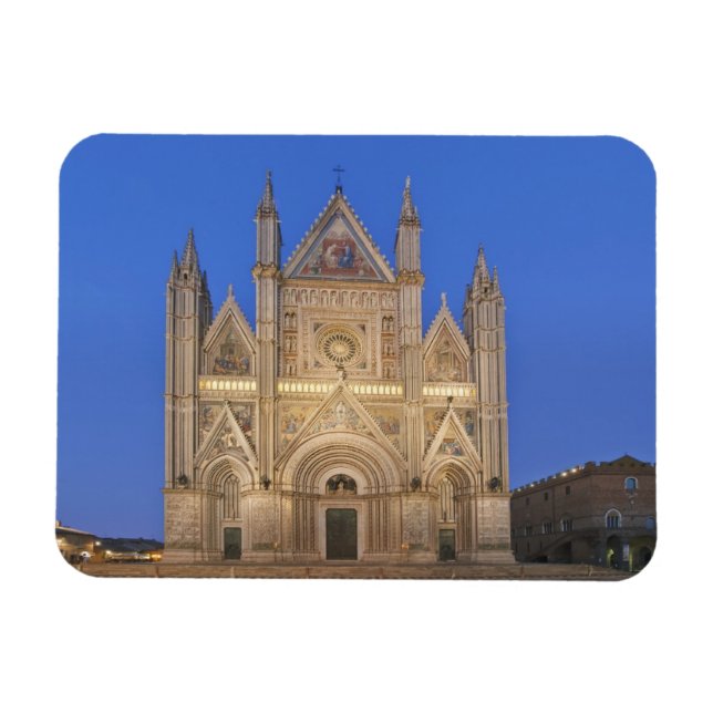 Magnet Flexible Italie, Ombrie, Orvieto, Cathédrale d'Orvieto (Horizontal)