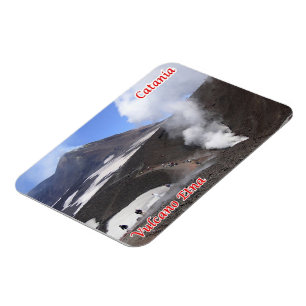 Magnet Flexible Italie - Sicile - Catane - Etna -