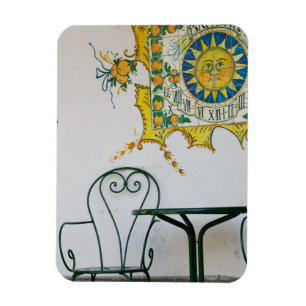 Magnet Flexible ITALIE, Sicile, TAORMINE : Bam, détail du café-bar