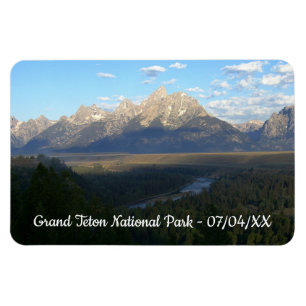 Magnet Flexible Jackson Hole Mountains (Grand Teton National Park)