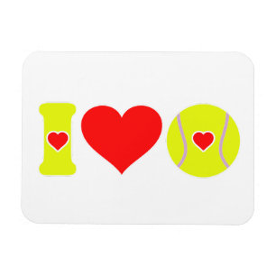 Magnet Flexible J'adore le tennis