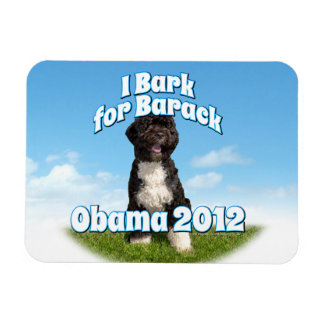 Magnet Flexible J'ai Barack pour Barack, Bo le premier chien Obama