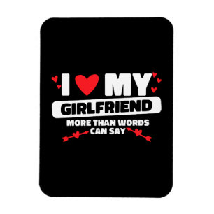 Magnet Flexible j'aime mon amie coeur