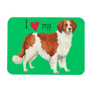 Magnet Flexible J'aime mon Kooikerhondje