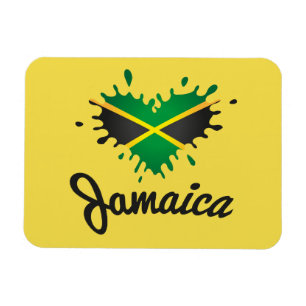 Magnet Flexible Jamaïque Flag Island - Proud Jamaicans - Aimant