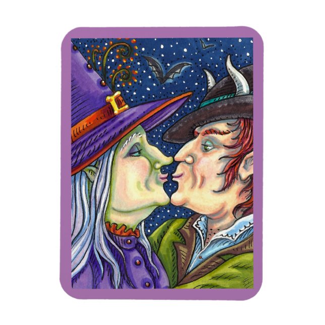 MAGNET FLEXIBLE JAMAIS TROP VIEILLE POUR ROMANCE, WITCH & WARLOCK  (Vertical)