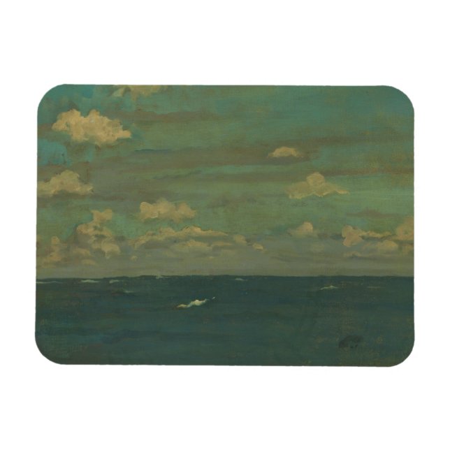 Magnet Flexible James Abbott McNeill Whistler - Violet et Argent (Horizontal)