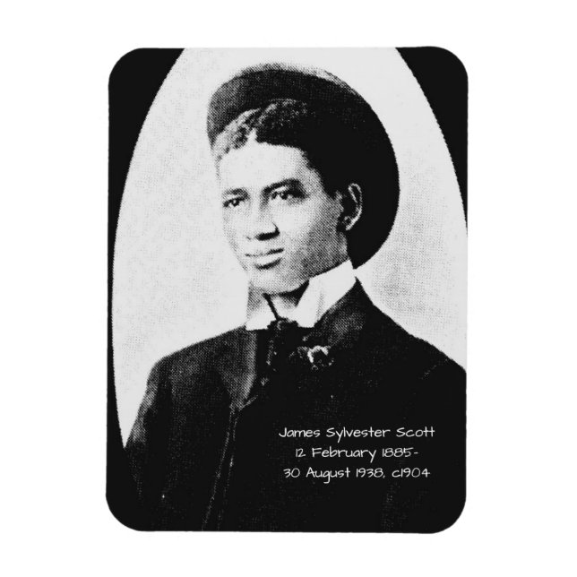 Magnet Flexible James Sylvester Scott (Vertical)