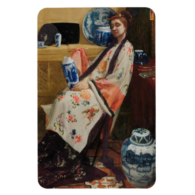 Magnet Flexible James Whistler - Le Lange Leizen des Six Marks (Vertical)