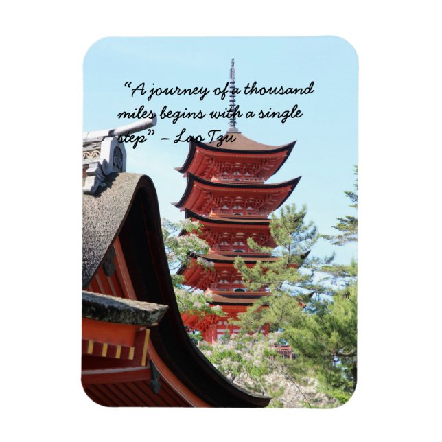 Magnet Flexible Japon - Photographie de voyage (Vertical)