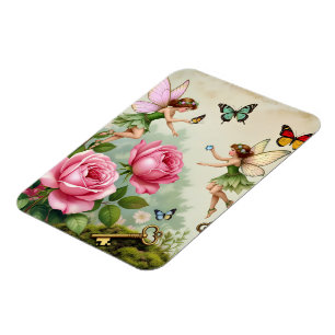 Magnet Flexible Jardin Enchanté des Fées Florales
