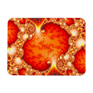 Magnet Flexible Jardin volcanique - Art fractal