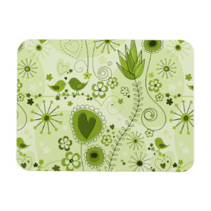 Magnet Flexible Jardin Whimsical dans l'aimant vert
