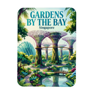Magnet Flexible Jardins de la baie Singapour Singapour