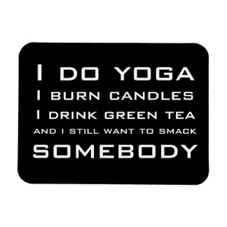 Magnet Flexible Je fais du yoga