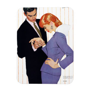 Magnet Flexible Je t'aime, maman Girl