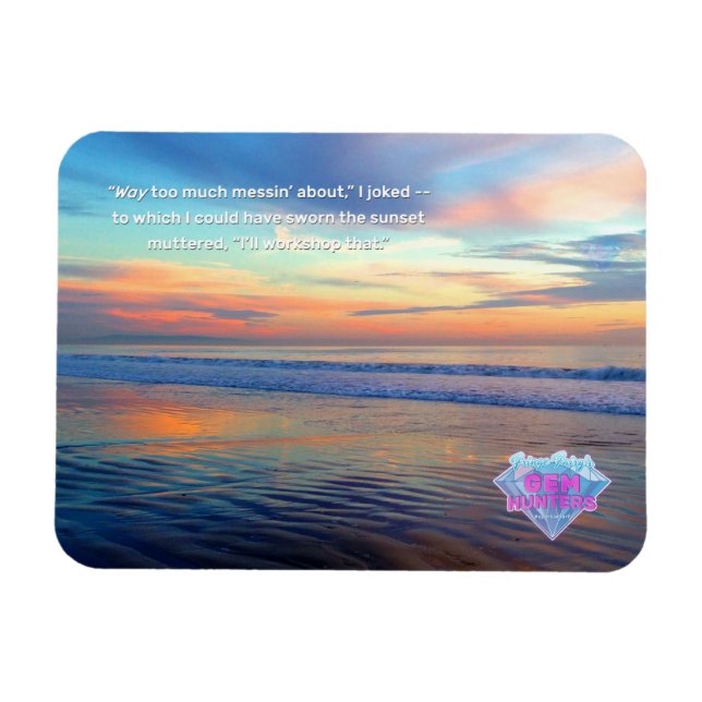 Magnet Flexible Je vais l'atelier (Horizontal)