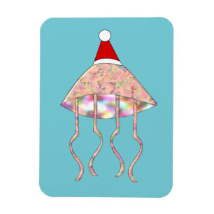 Magnet Flexible Jellyfish fêtNoël Aimant personnalisé