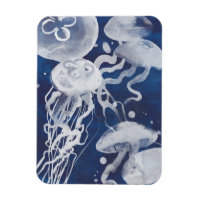 Jellyfish sur Arrière - plan de la Marine