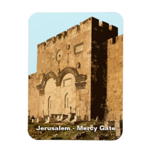 Magnet Flexible Jérusalem - Porte de la Miséricorde