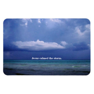 MAGNET FLEXIBLE JÉSUS A CALMÉ LA TEMPÊTE