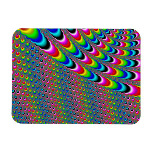 Magnet Flexible Jeu de couleurs - Art fractal
