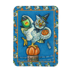 MAGNET FLEXIBLE JEU DE FUNNY OU TRAITER ODEUR MON PIEDS HALLOWEEN
