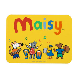 Magnet Flexible Jeu de Maisy et d'amis dans la bande