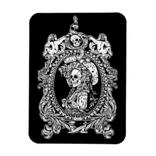 Magnet Flexible Jeune fille gothique