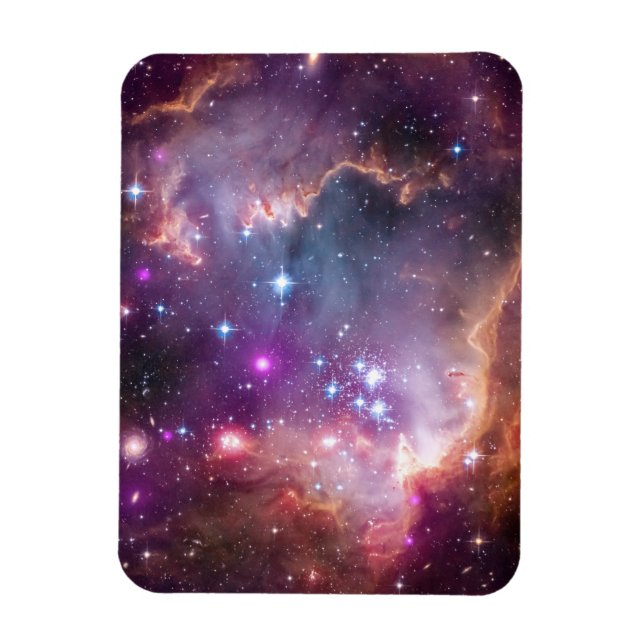 Magnet Flexible Jeunes Étoiles Dans Le Petit Nuage Magellanique. (Vertical)