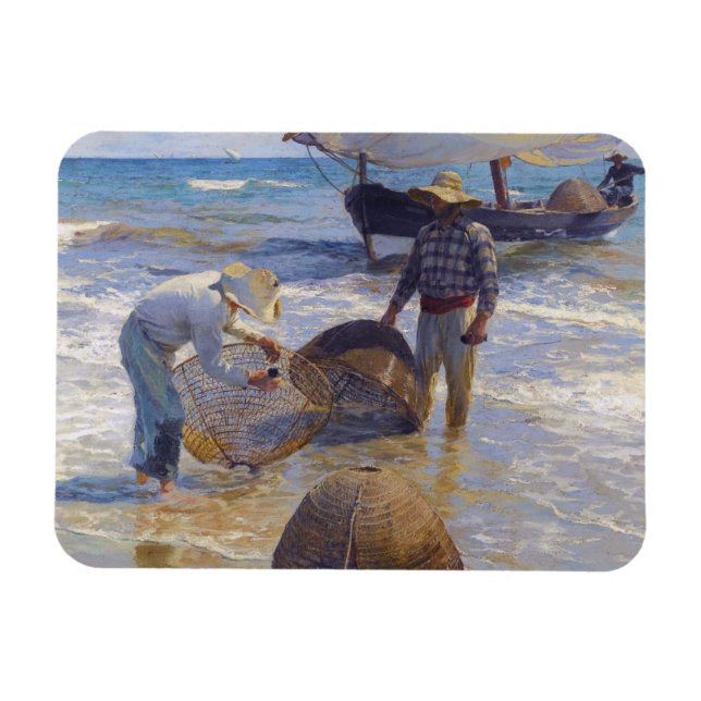 Magnet Flexible Joaquin Sorolla - Pêcheur valencien (Horizontal)