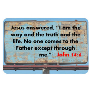 Magnet Flexible John 14:6