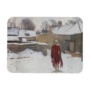 Magnet Flexible John Singer Sargent - Mannikin dans la neige