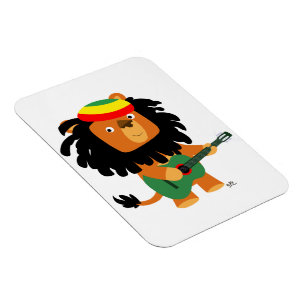Magnet Flexible Joli lion de Sion de dessin animé, aimant flexible