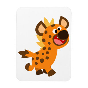 Magnet Flexible Joli petit dessin Hyena Aimant flexible