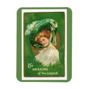 Magnet Flexible Jolie dame irlandaise