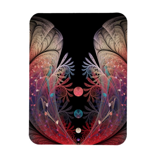 Magnet Flexible Jonglage Abstract Modern Fantasy Fractal Art (Vertical)