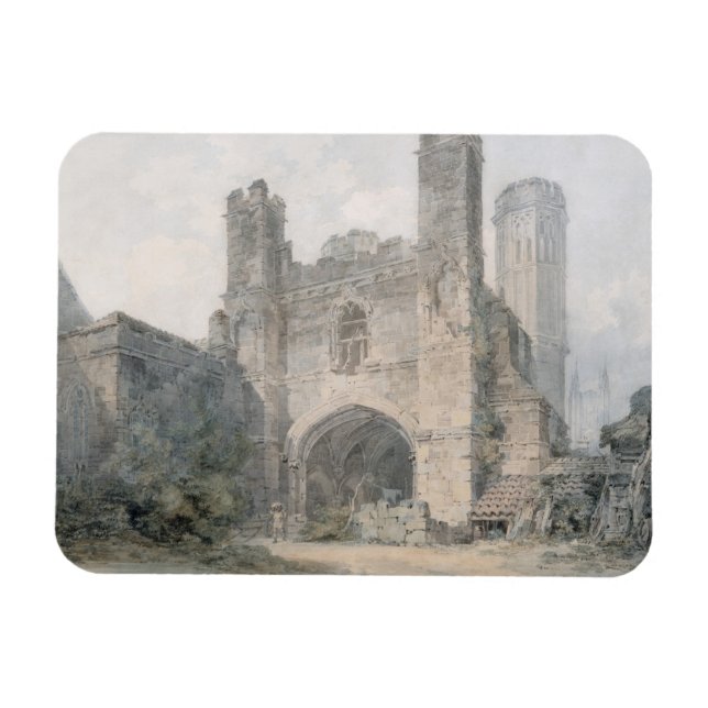Magnet Flexible Joseph Mallord William Turner | St. Augustine's Ga (Horizontal)