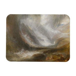Magnet Flexible Joseph Mallord William Turner - Vallée d'Aoste