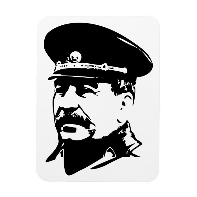 Magnet Flexible Joseph Stalin, USSR, CCCP, Soviet Union, Communism (Vertical)