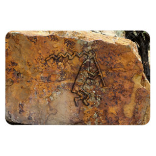 Magnet Flexible Joueur de flute Petroglyph