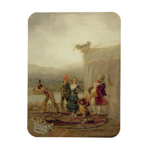 Magnet Flexible Joueurs de flânerie, 1793 (huile du fer-blanc)