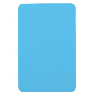 Magnet Flexible Jour Ciel bleu, Demi-cuit, Jeans bleu,