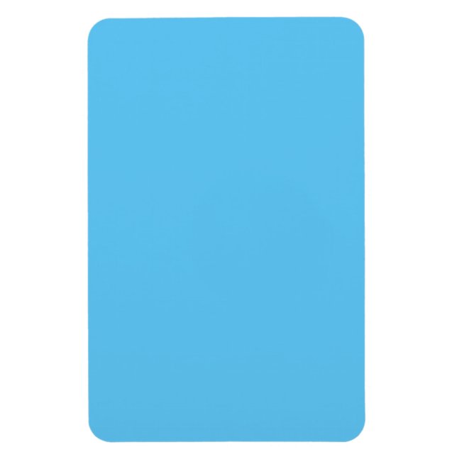 Magnet Flexible Jour Ciel bleu, Demi-cuit, Jeans bleu, (Vertical)