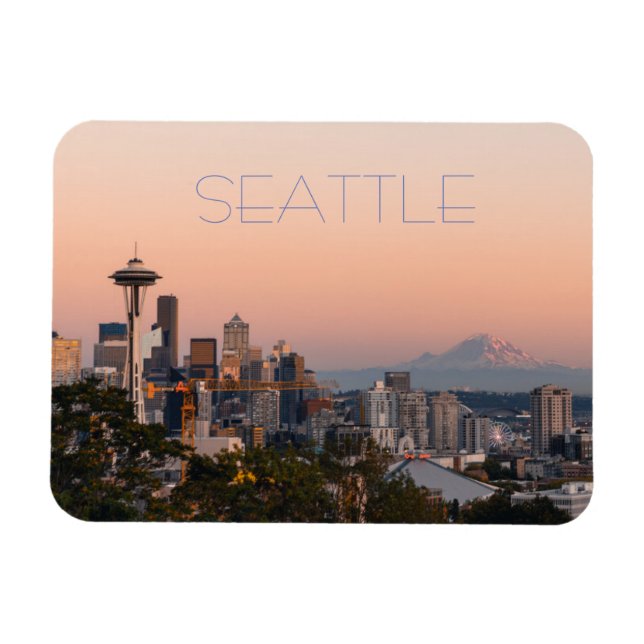 Magnet Flexible Jour de Seattle (Horizontal)