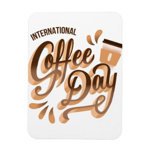 Magnet Flexible Journée internationale du café