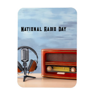 Magnet Flexible Journée nationale de la radio